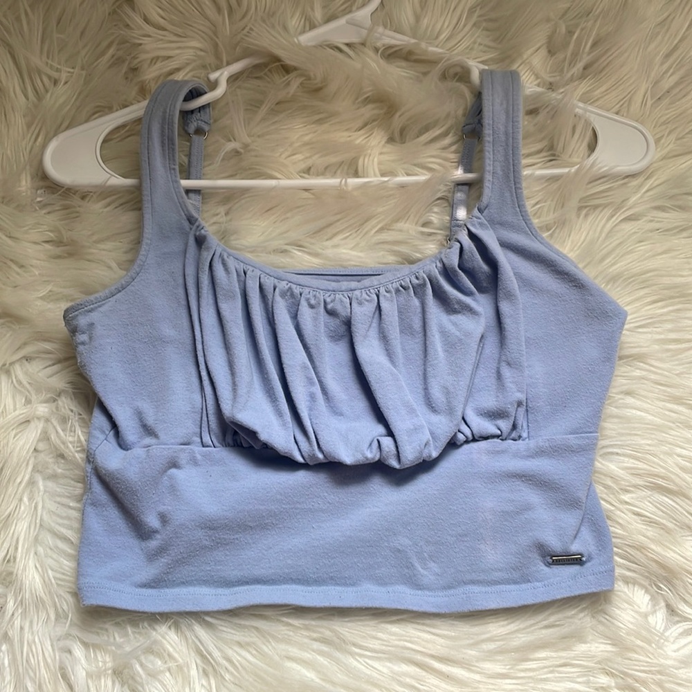 Hollister ruffle tank. Size medium.
